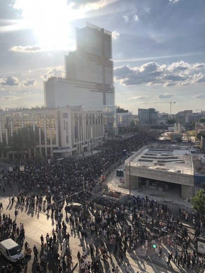 Les images historiques des manifestations pour la justice d'Adama Traoré (Vidéo)