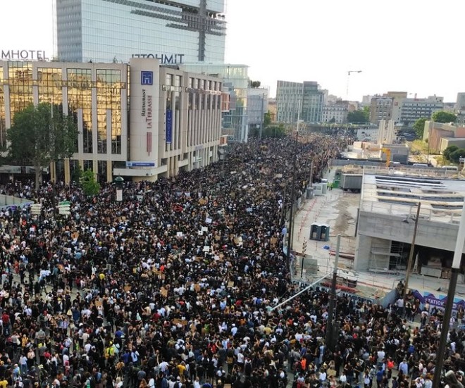 Les images historiques des manifestations pour la justice d'Adama Traoré (Vidéo)