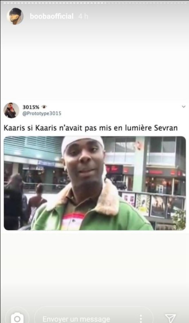 Booba se paye la tête de Kaaris, Damso et Cyril Hanouna sur instagram