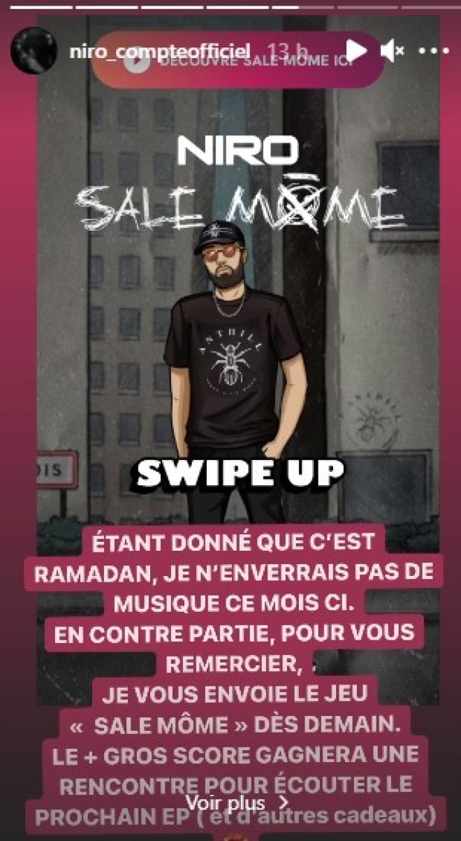Niro annonce le lancement de son propre jeu vidéo