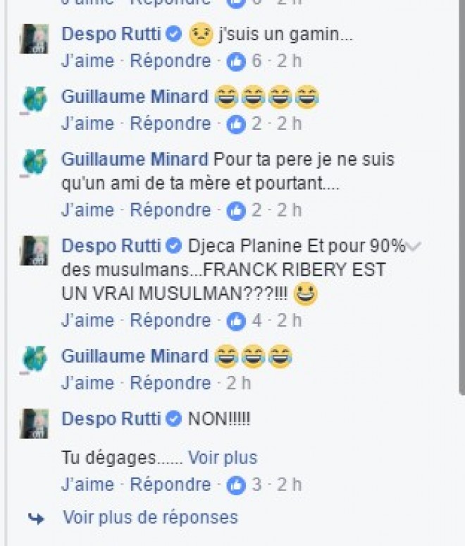 Après avoir insulté Sofiane, Despo Rutti s’en prend au Maghreb et à l'Islam