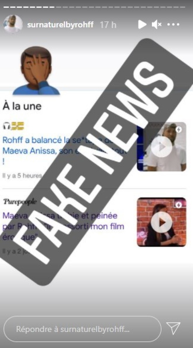 Rohff répond aux accusations de son ex-femme sur l'affaire de la sextape