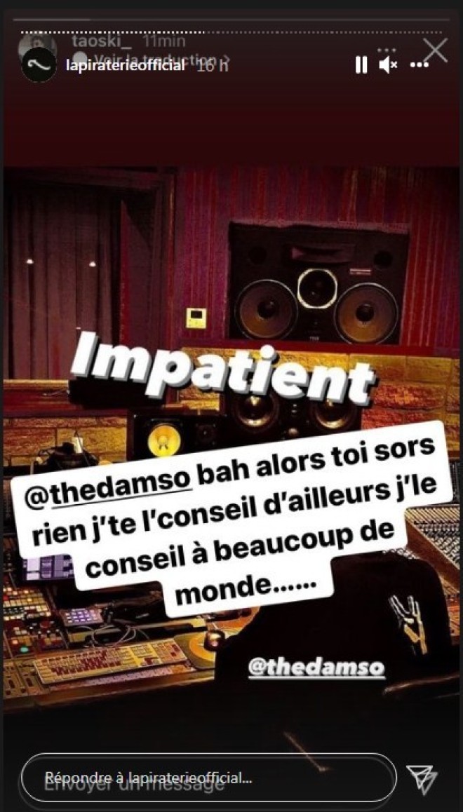 Damso annonce son retour en studio, Booba n’apprécie pas et l’avertit