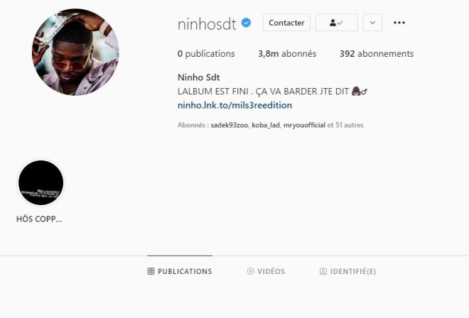 Ninho annonce que son album est enfin prêt et déclare :''Ça va barder''