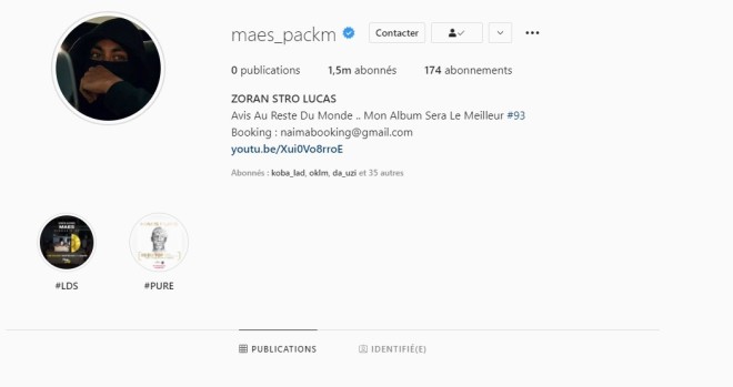 Maes annonce la couleur :''Avis au reste du monde, mon album sera le meilleur''
