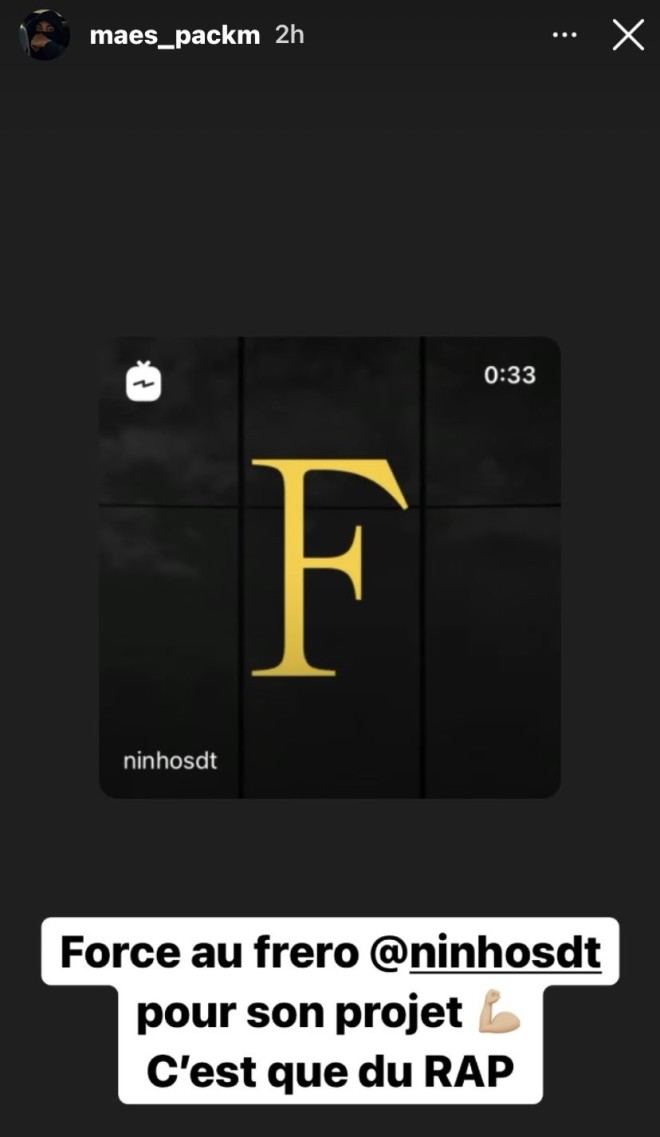 Maes envoie un message à Ninho à l'occasion de la sortie de son nouvel album
