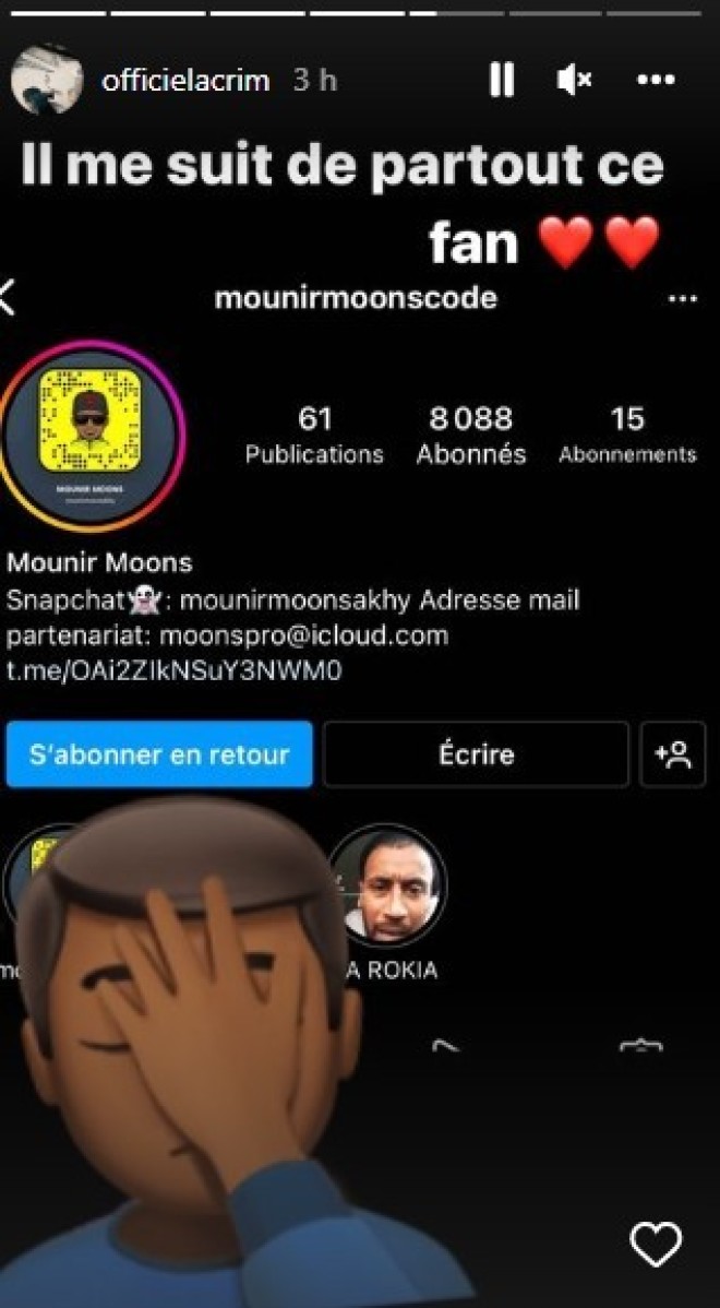 Mounir Moons s'en prend à Lacrim, le rappeur le recadre sèchement (vidéo)
