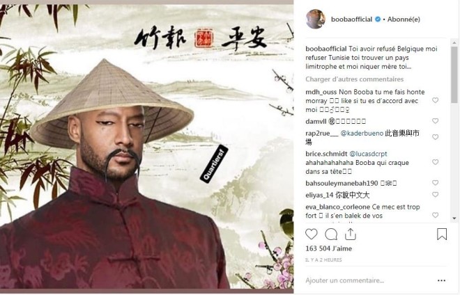 Booba se moque de Kaaris avec un accent chinois et justifie son refus de signer le contrat !
