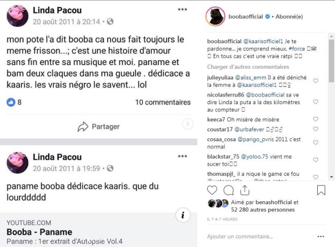 Booba se moque de Kaaris à travers la mère de sa fille !
