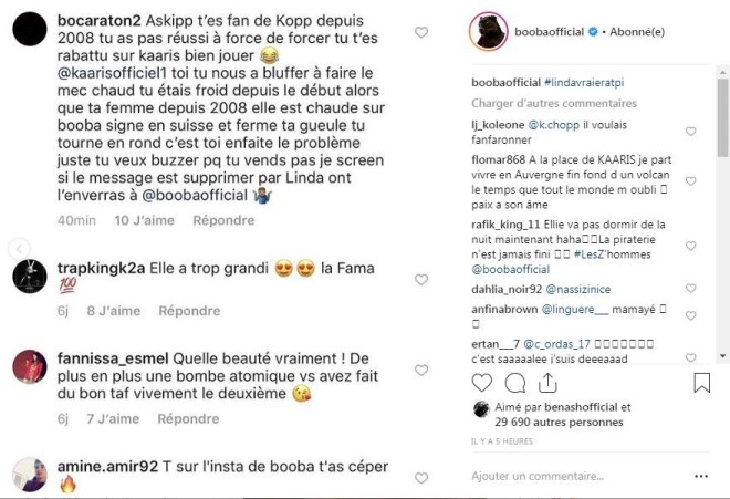 Booba se moque de Kaaris à travers la mère de sa fille !