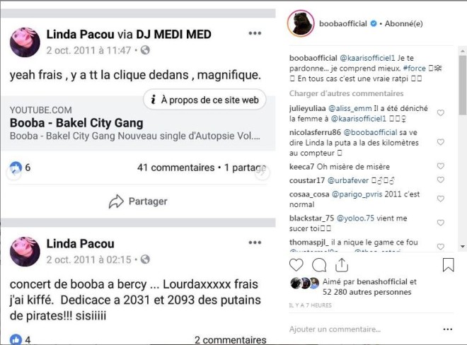 Booba se moque de Kaaris à travers la mère de sa fille !