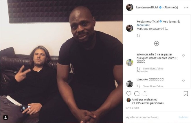 Orelsan et Kery James se réunissent au studio et préparent une collaboration de dingue !