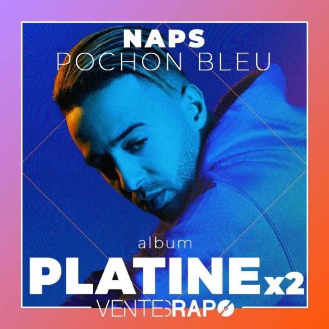 L album  de  Naps  Pochon Bleu est certifi  double disque 