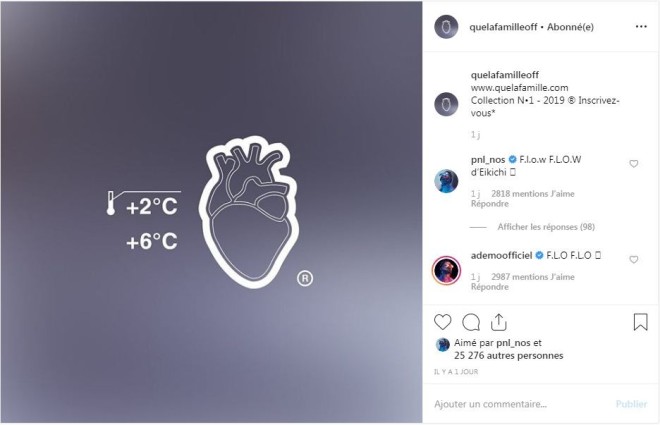 PNL a créé un nouvel instagram et un nouveau site pour le lancement de sa boutique en ligne !