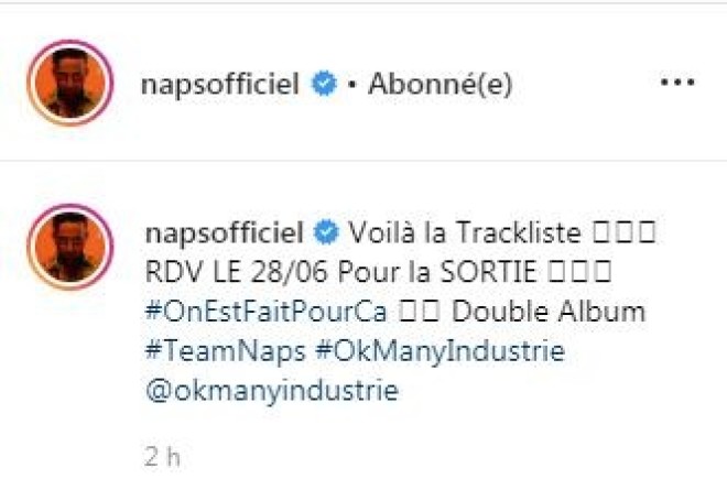 Naps dévoile la date et la tracklist de son prochain double album avec des feats incroyables !