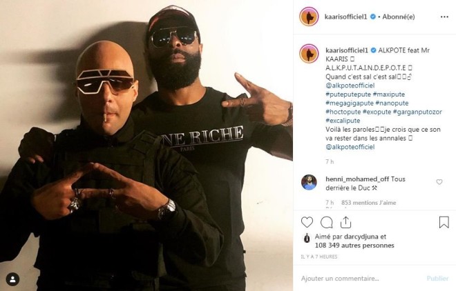 Kaaris annonce un gros feat bien bien sale avec Alkapote