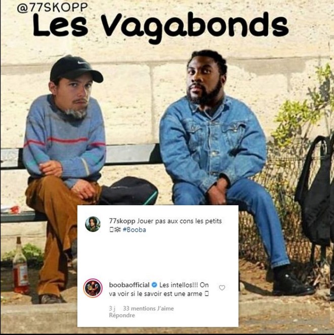 Booba s'attaque une nouvelle fois à Nekfeu et Damso sur instagram !